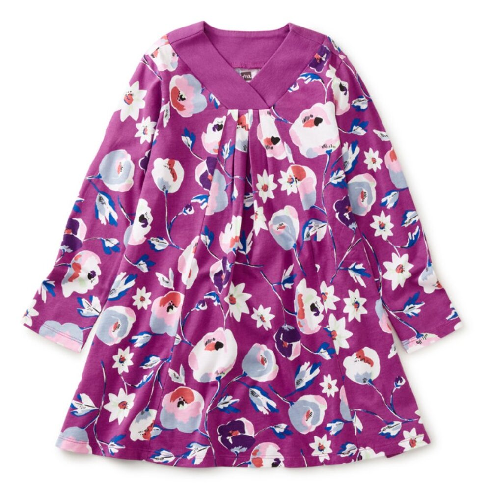 Riko Trapeze soft jersey dress for Fall 🍇